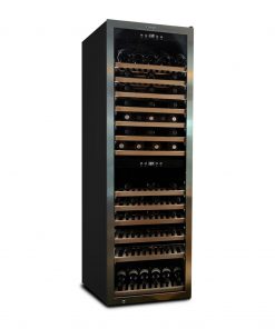 Professional climatic wine fridge 150 Burgundy bottles, dark