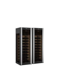 Refrigerated Wine Display 162 bottles, exposure on four sides curved glass